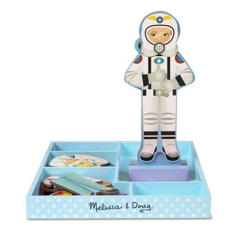 Drewniana układanka magnetyczna ubrania Julia 15164-Melissa & Doug, układanki dla dzieci
