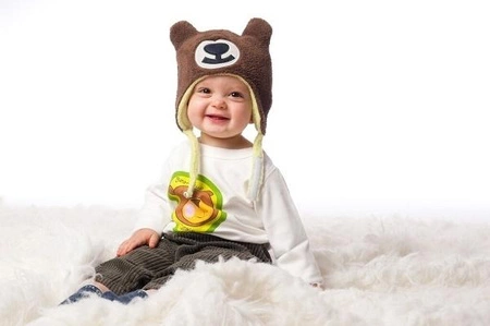 FlapJack Czapka Zimowa Żabka/Miś