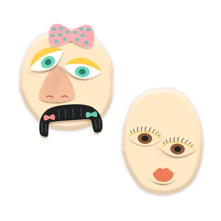 Zestaw z masą plastyczną TWARZE DJ09031