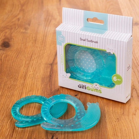 Bezpieczny gryzak silikonowy ŚLIMAK - GiliGums