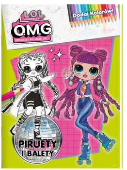 Piruety i balety. L.O.L. Surprise! Dodaj kolorów