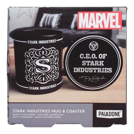 Stark Industries Mug and Coaster / Zestaw prezentowy Stark: kubek plus podkładka