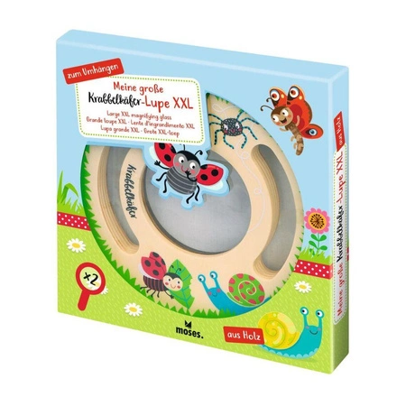 Duża Drewniana Lupa XXL