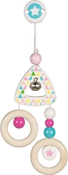 Zawieszka z klipsem Stylowe pastele 765900-Heimess, zabawki dla niemowlaka