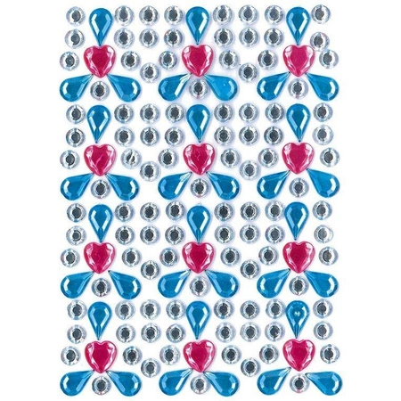 Zestaw kreatywny Kryształki i naklejki Fiesta 4+, Janod