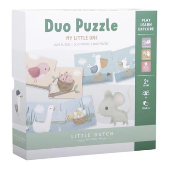 Little Dutch Duo puzzle Flowers & Butterflies LD4764