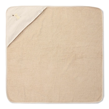 Little Dutch Bawełniany ręcznik z kapturem 75x75 cm Forest Wonders