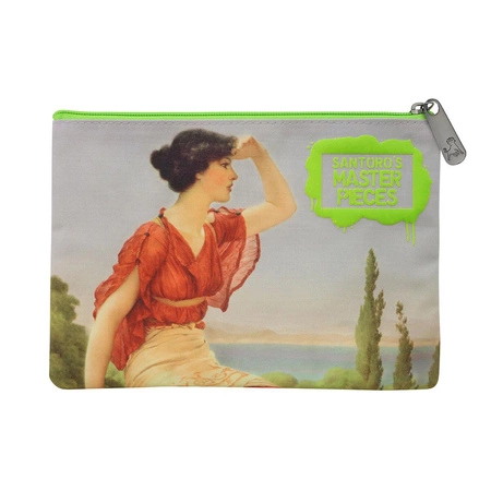 Płaska Kosmetyczka, Saszetka - Santoro Masterpieces - Looking For My Natural Beauty