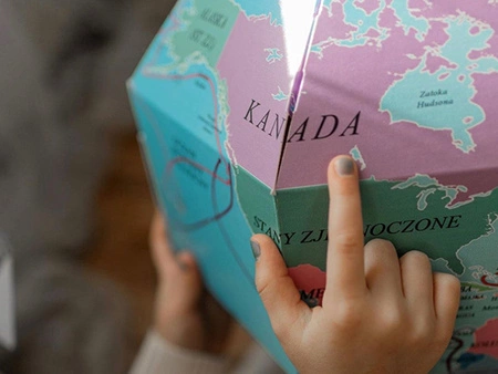 Globus edukacyjny 3D Zwierzęta 5l+ MONUMI