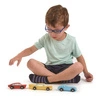 Drewniane samochody retro, 3 sztuki, Tender Leaf Toys