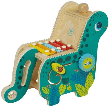 Drewniana zabawka muzyczna dla dzieci dinozaur Diego Manhattan Toy 162650