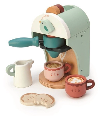 Drewniany ekspres do kawy na kapsułki, Tender Leaf Toys