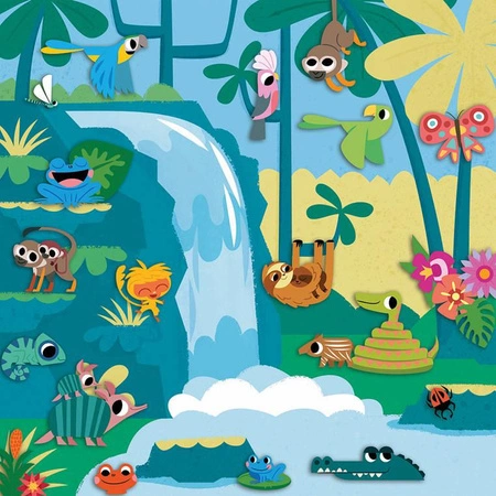 Zestaw kreatywny Naklejki i ozdoby My arts & crafts 5+, Janod