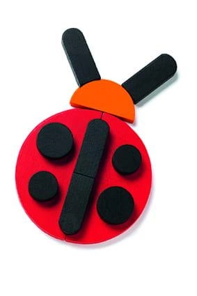 Drewniane kształty ZWIERZĄTKA DJ06432