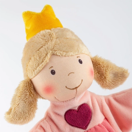 Pluszowa pacynka Księżniczka maskotka teatrzyk zabawka dla dzieci sigikid