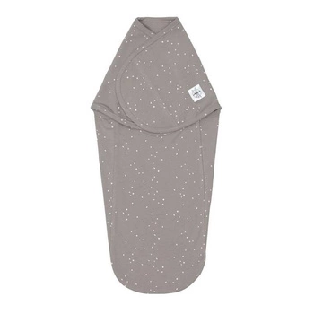 Cozy Swaddle Bag GOTS Sprinkle taupe