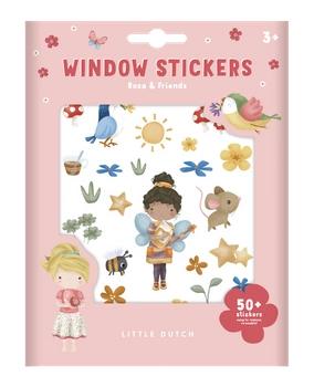 Little Dutch Naklejki na okno Rosa & friends 125582