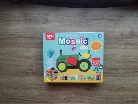 Moja pierwsza drewniana mozaika Apli Kids