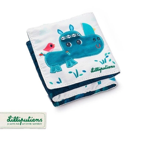 LILLIPUTIENS Miękka rozkładana książeczka-harmonijka Dżungla 9 m+