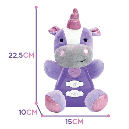 WOOPIE Usypiacz z Dźwiękiem Przytulanka Jednorożec