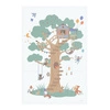 Play&Go Dwustronna Mata Piankowa EEVAA 3w1 Treehouse