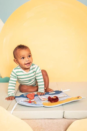 Lilliputiens Miękka tablica aktywizująca samochód Piesek Jules 3 m+