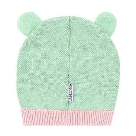 Zoocchini Komplet Zimowy dla Dzieci Czapka i Rękawiczki Jelonek S