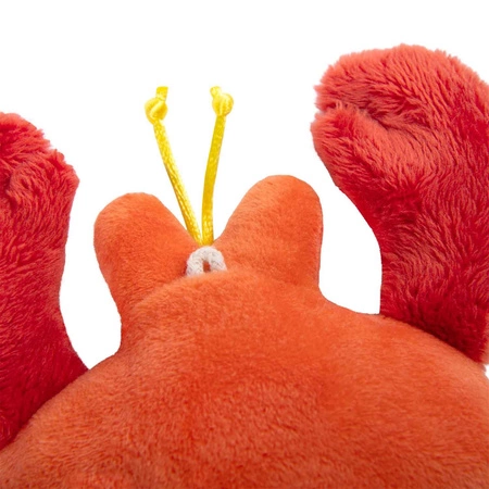 Maskotka grzechotka KRAB H 14 cm 676005