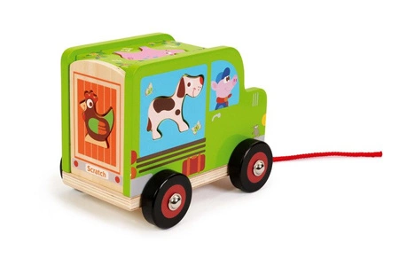 Scratch, Samochód sorter do ciągnięcia Farma