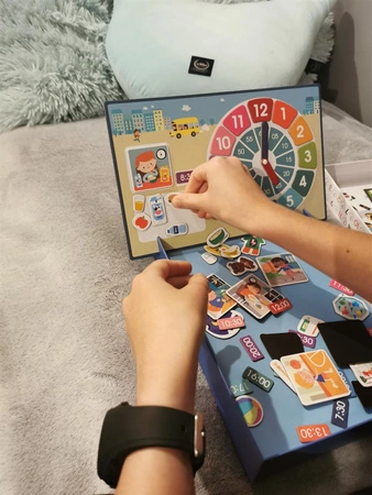 Magnetyczna układanka Apli Kids - Godziny
