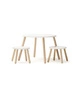 Kid's Concept - Zestaw mebli odpornych na zarysowanie KID'S BASE - Biel