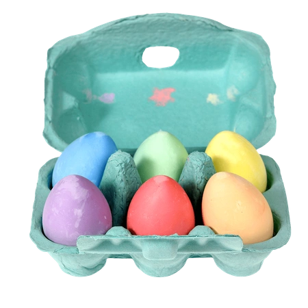 Kolorowa kreda dla dzieci w kształcie jajek, Rex London