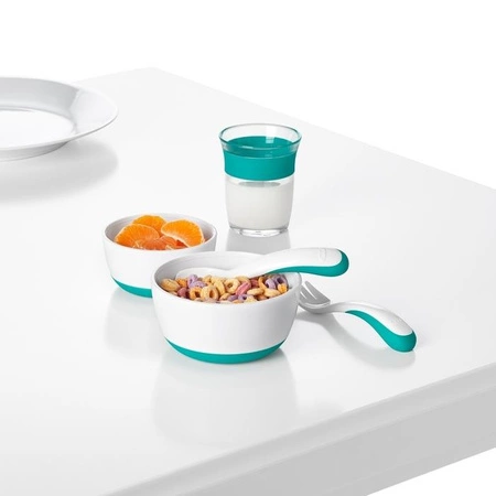 OXO Zestaw Miseczek z Pokrywką Teal 2 szt