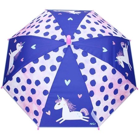 Parasol przeciwdeszczowy Unicorn blue pink PRET