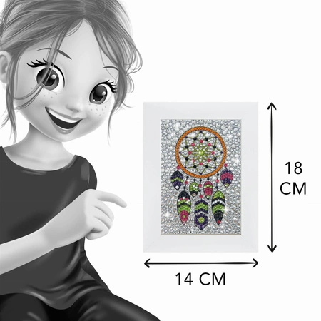 Mozaiki z kryształków - ŁAPACZ SNÓW DP006