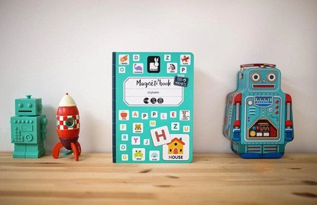 Magnetyczna układanka Alfabet Magnetibook, Janod