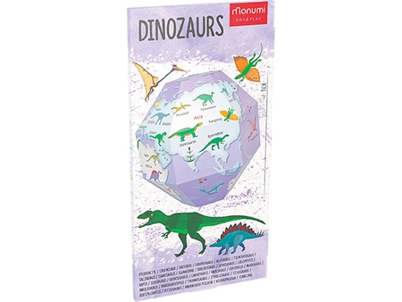 Globus edukacyjny 3D Dinozaury 5l+ MONUMI