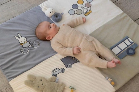 Tiamo Miffy Mata edukacyjna Fluffy Blue NIJN937