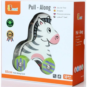 Viga drewniana Zebra do ciągnięcia