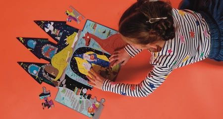 Czarodziejski Zamek puzzle 40 elementów