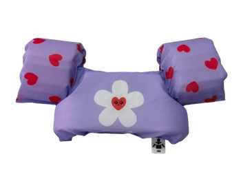 The Swim Essentials Puddle Jumper 2-6 lat Lila Hearts 2023SE512