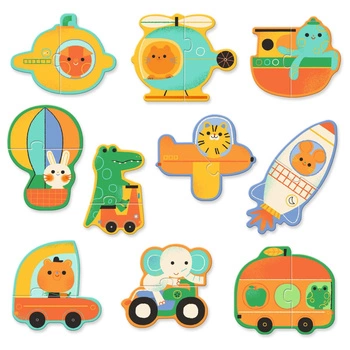 Puzzle duo POJAZDY DJ08270