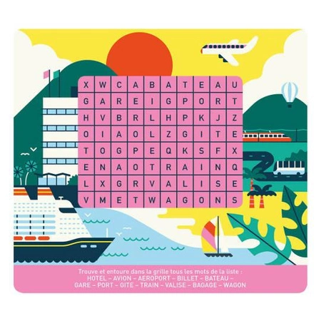 Auzou 20 gier i łamigłówek Dookoła świata 81705