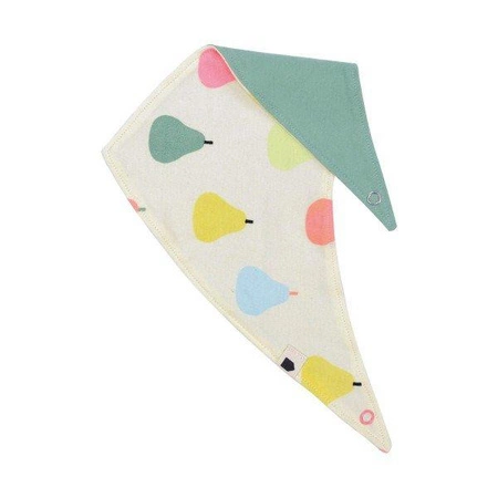 Śliniak bawełniany, bandana, seria Gruszki | Maison Petit Jour®