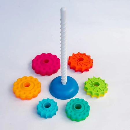 Fat Brain Toys: zakręcona wieża SpinAgain