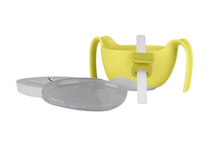 Kubek niewysypek BLW, Lemon Sherbet, b.box