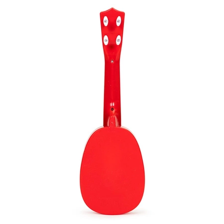 Ukulele gitara dla dzieci cztery struny truskawka