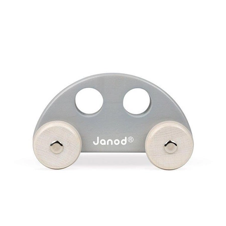 Drewniane pojazdy Sweet Cocoon, opakowanie zbiorcze 8 sztuk (3 modele: 3+3+2), Janod