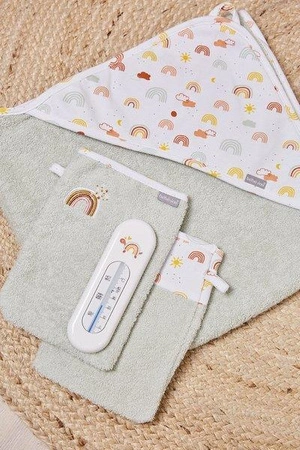 bébé-jou Ręcznik z kapturkiem Rainbow Sky 301003