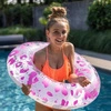 The Swim Essentials Koło do pływania Panterka Neon 90cm 2020SE174